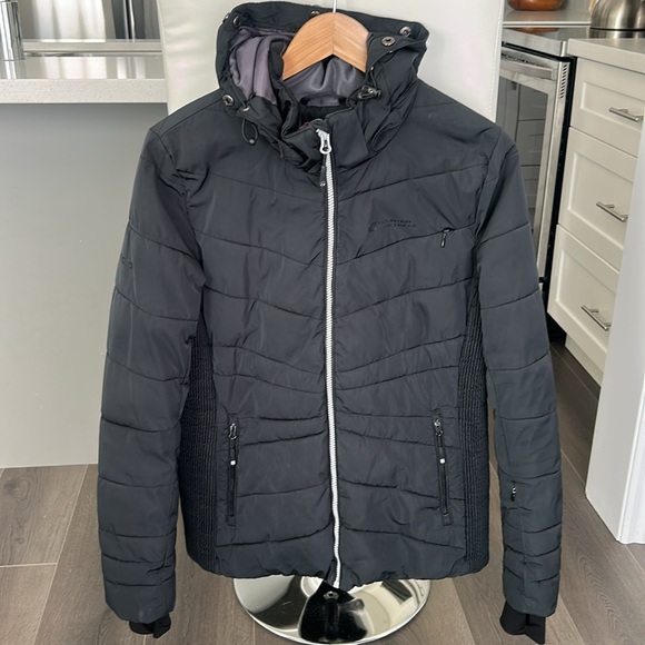 Mountain Warehouse Extreme Rocco Arctic Air Padded Extreme Jacket Black Size 8 - Picture 4 of 17